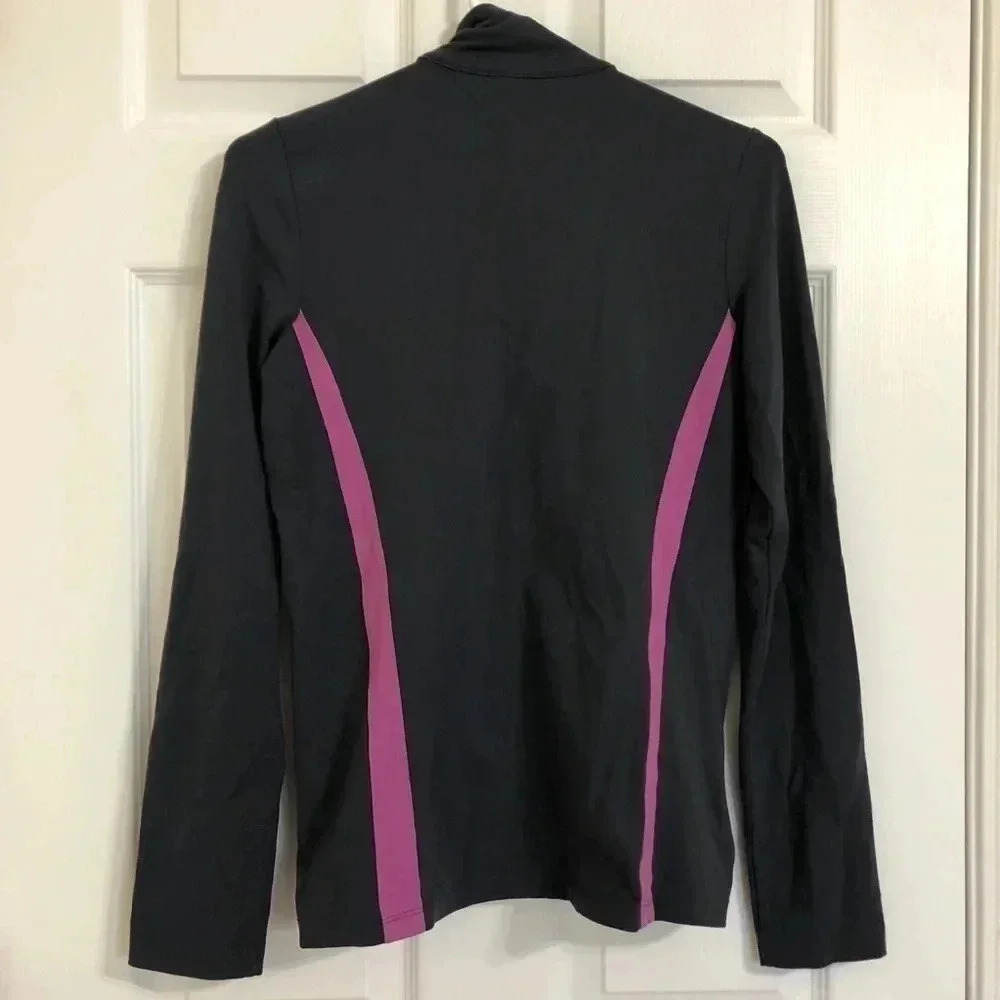 Joe Fresh Grey & Pink Zip Up Top Size Extra Small - Picture 11 of 16